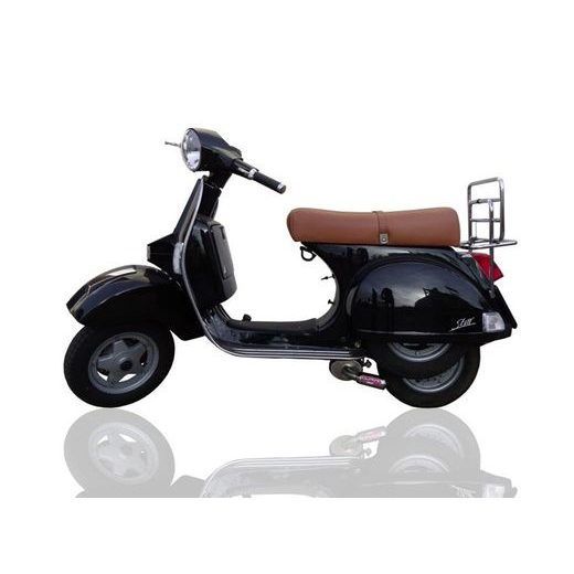 Auspuff komplett GPR ALLUMINIO LML.3.CAT.AO Silver Anodized including removable db killer and catalyst