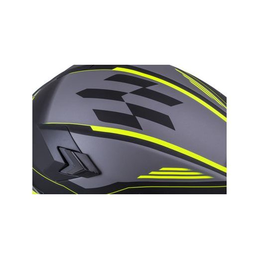 Full face helmet CASSIDA INTEGRAL 3.0 ROXOR yellow fluo matt/ white/ black/ grey XL
