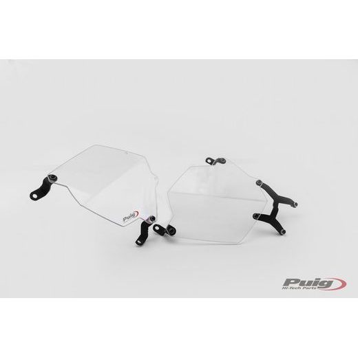 Headlight protector PUIG 8124W transparent