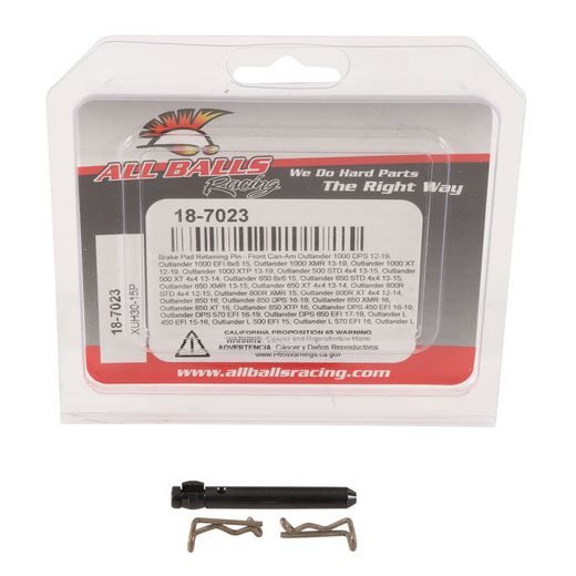 Brake pad retaining pin kit All Balls Racing BPRPK18-7023