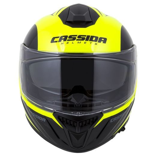 Full face helmet CASSIDA Integral GT 2.0 Ikon fluo yellow/ black 2XL