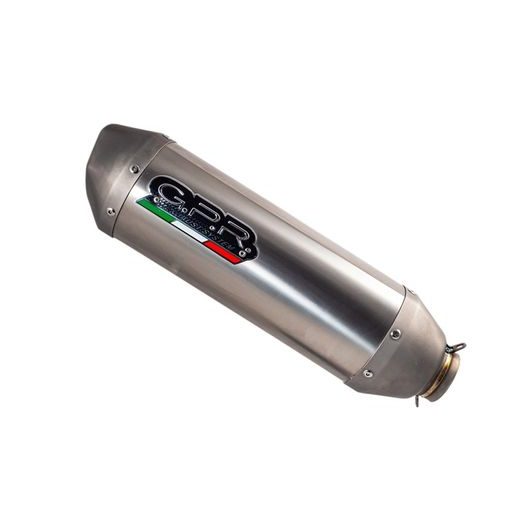 Auspuff komplett GPR Pentacross Inox CO.ATV.20.PNIO Brushed Stainless steel including removable db killer