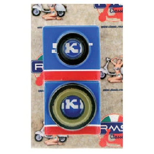 Crankshaft bearing kit RMS 100200820 with o-rings and oil seals blau