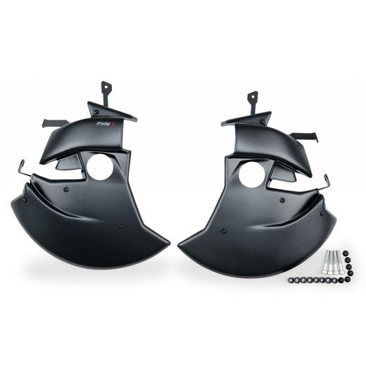 Brake cooler PUIG 21526C carbon look