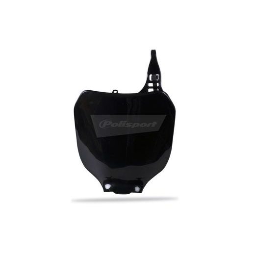 Number plate POLISPORT 8658000002 schwarz