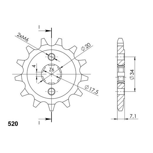 Ritzel SUPERSPROX CST-266:12