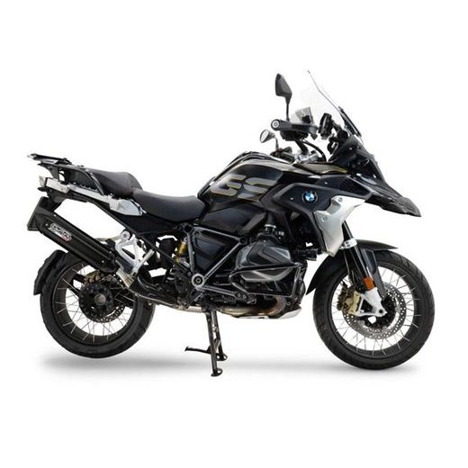 Slip-on exhaust GPR FURORE-X TITANIO NERO E5.BM.99.1.FUXTITBL Titanium Matte Black including removable db killer and link pipe