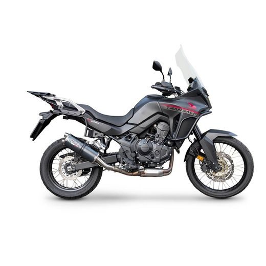 Slip-on exhaust GPR DUAL POPPY H.271.NOV.DUAL.PO Brushed Stainless steel including removable db killer and link pipe