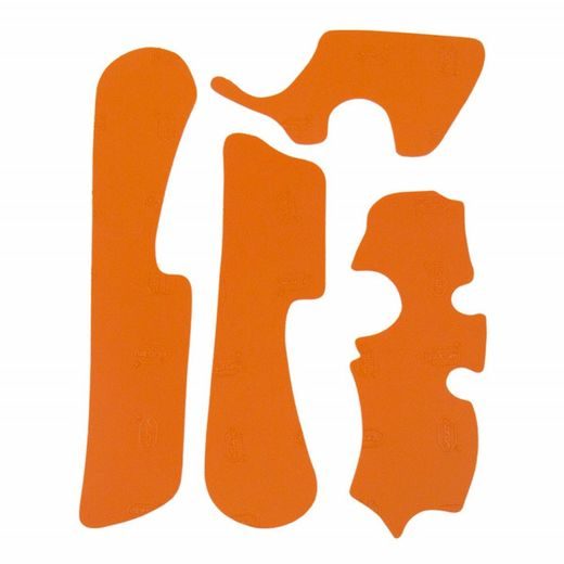 Rubber Frame Pads VIBRAM M7335A Off-Road orange