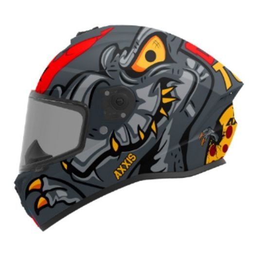 FULL FACE helmet AXXIS DRAKEN S dinotoon matt S