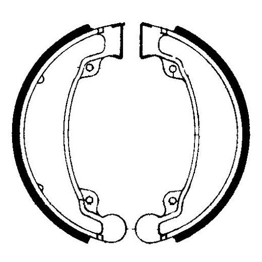 Bremsbacken FERODO 225129006