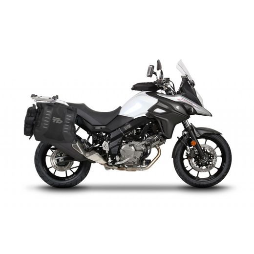 Complete set of SHAD TERRA TR40 adventure saddlebags, including mounting kit SHAD SUZUKI DL 650 V-Strom