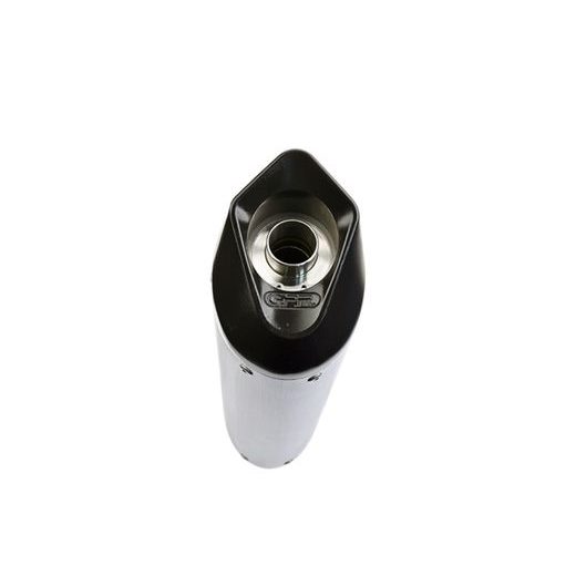 Bolt-on silencer GPR FURORE S.22.FUNE Matte Black including removable db killer