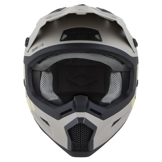 Motocross Helmet CASSIDA CROSS CUP 2 ALTA sand matt/ gray 2XL