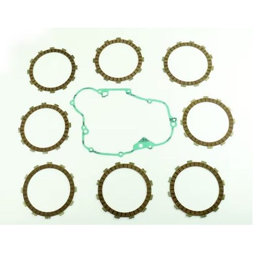 Friction plates kit with clutch cover gasket ATHENA P40230065