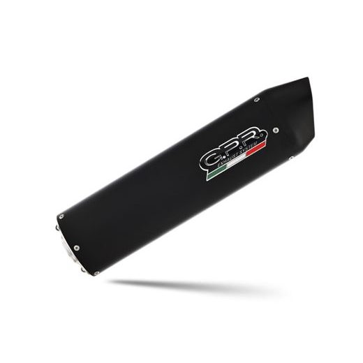 Dual bolt-on silencer GPR FURORE S.39.FUNE Matte Black including removable db killers