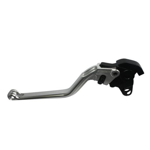 Clutch Lever ACCOSSATO fixed CNC-worked aluminium, silver