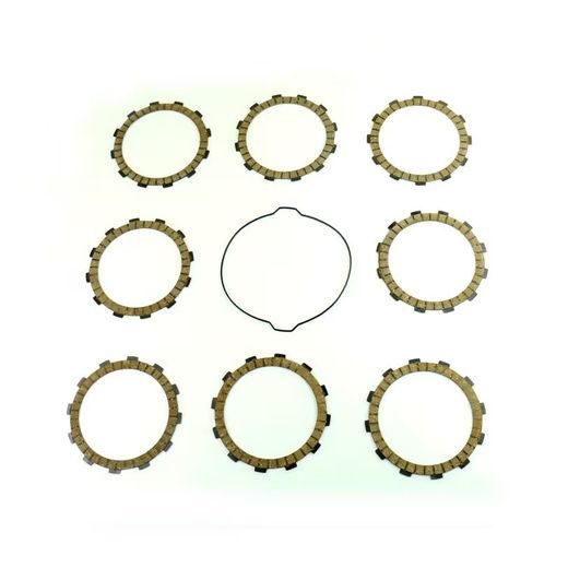 Friction plates kit with clutch cover gasket ATHENA P40230022
