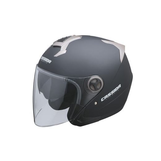 Jet helmet CASSIDA MAGNUM schwarz matt S