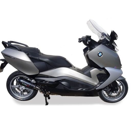 Slip-on exhaust GPR NEW GRAND PRIX EVO POPPY SCOM.204.GPAN.PO Carbon look including removable db killer and link pipe