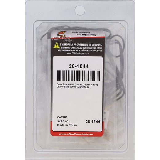 Carburetor Rebuild Kit All Balls Racing CARK26-1844