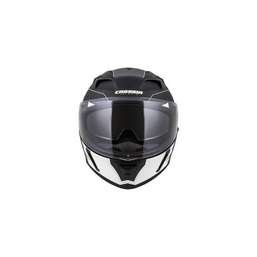 Full face helmet CASSIDA INTEGRAL 3.0 ROXOR white matt/ black/ grey 2XL