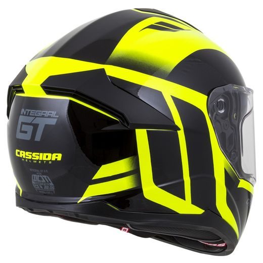 Full face helmet CASSIDA Integral GT 2.0 Ikon fluo yellow/ black S