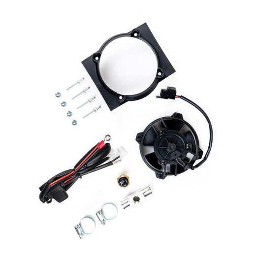 Radiator cooling fan and mounting kit SPAL EP-RFS-PLS14-TE with thermoswitch