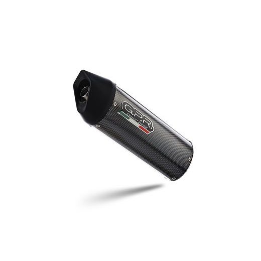 Slip-on exhaust GPR FURORE KTM.20.1.FUPO Matte Black including removable db killer and link pipe
