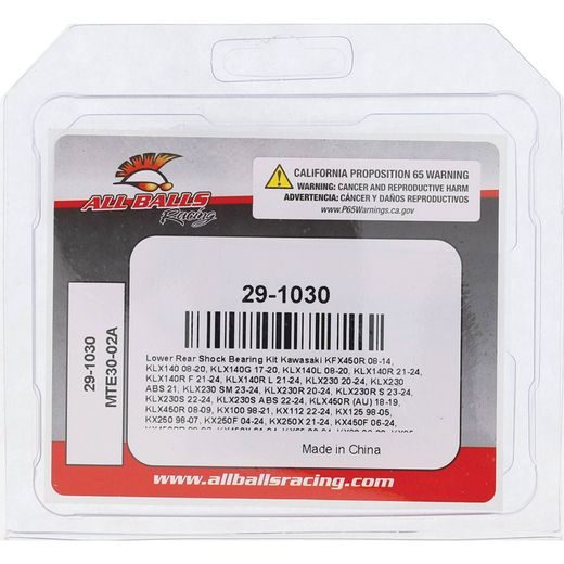 Shock Bearing Kit All Balls Racing SHB29-1030