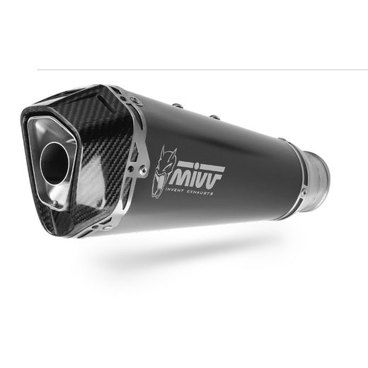 Auspuffendstück MIVV DELTA RACE D.033.SDRB Steel black