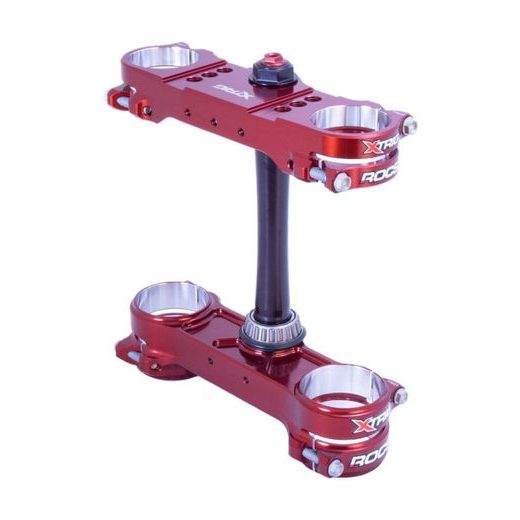 Triple clamps X-TRIG ROCS PRO 40501006 22-24mm X-Trig Brown