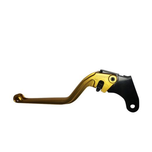 Clutch Lever ACCOSSATO fixed CNC-worked aluminium, gold