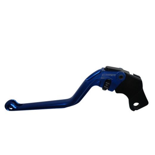 Clutch Lever ACCOSSATO fixed CNC-worked aluminium, blue