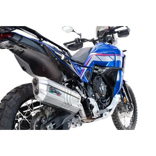 Slip-on exhaust GPR HYPER SONIC E5.Y.232.HYSOIN Brushed Stainless steel including removable db killer and link pipe