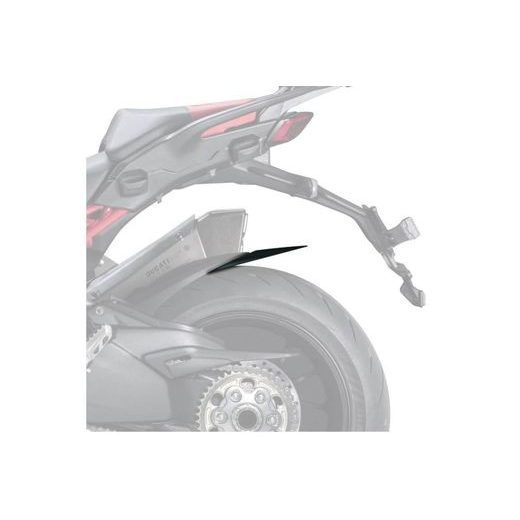 Rear fender extension PUIG 21851J schwarz matt