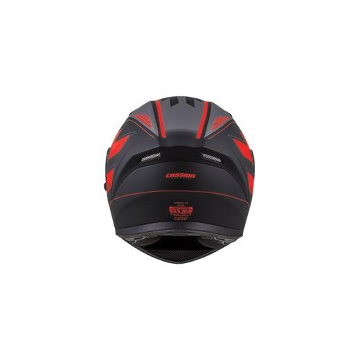 Full face helmet CASSIDA INTEGRAL 3.0 ROXOR red matt/ white/ black/ grey XS