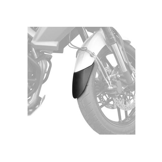 Front fender extension PUIG 6174N schwarz