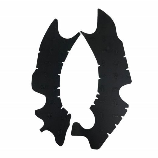 Rubber Frame Pads VIBRAM M7343N Off-Road schwarz