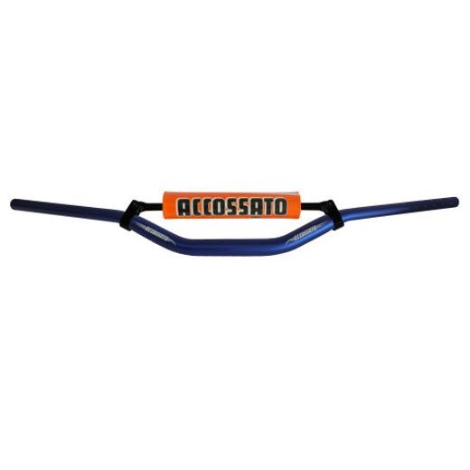 Lenker ACCOSSATO aluminium, 28.5 mm blau