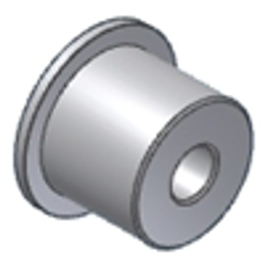 Aluminium bush MIVV 50.73.353.1 Ø30/23,6 hole Ø8,5 H20.5