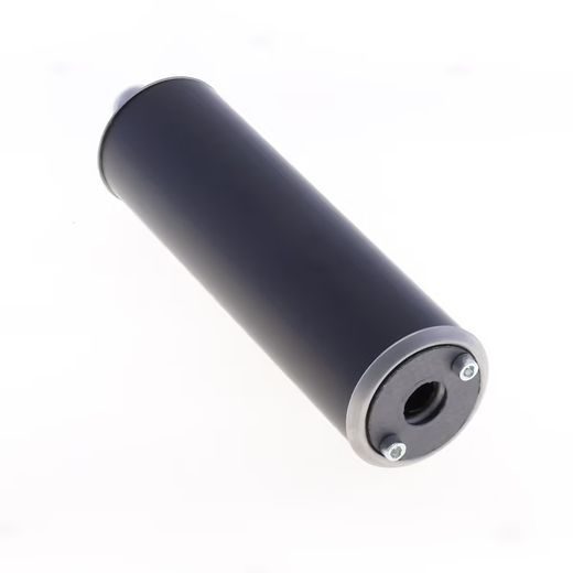 Auspuffendstück ATHENA S410000303007 Black aluminium ø70mm x 250mm