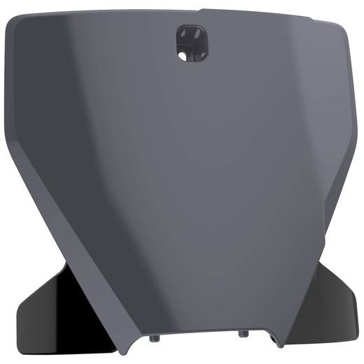 Number plate POLISPORT 8666500005 Nardo Grey/black