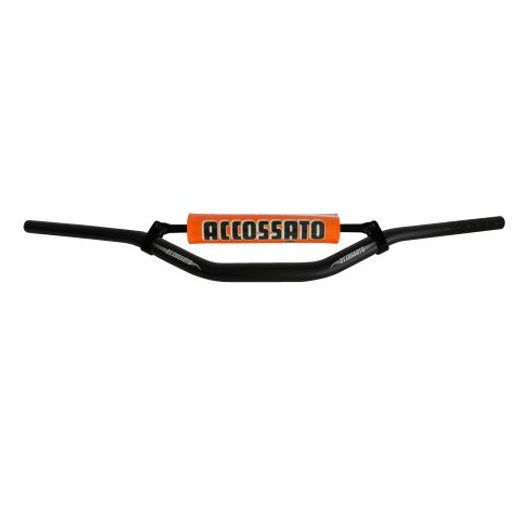 Lenker ACCOSSATO aluminium, 28.5 mm schwarz
