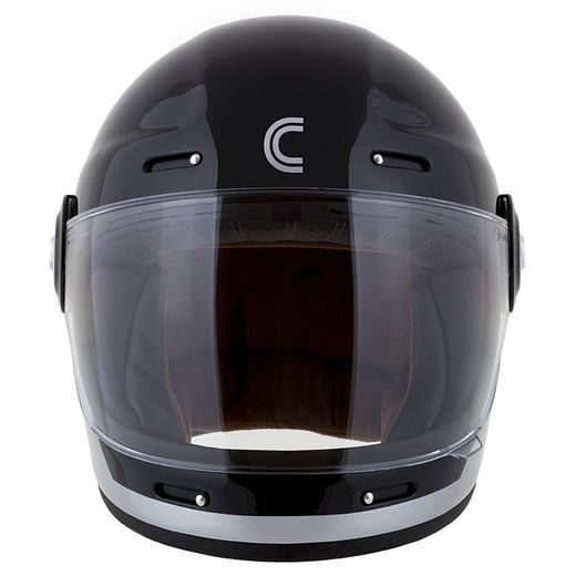 Full face helmet CASSIDA Fibre OPG black/ gold/ silver S