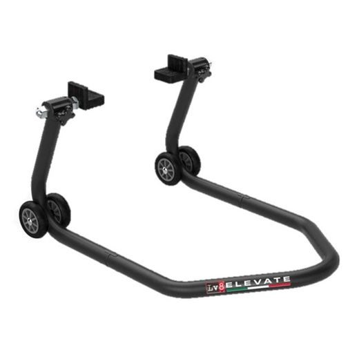 Universal rear stand LV8 E620LG.BK with rubber cursors schwarz