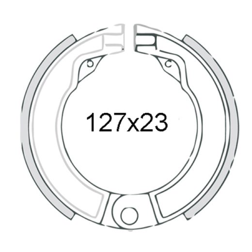 Bremsbacken FERODO 225129268