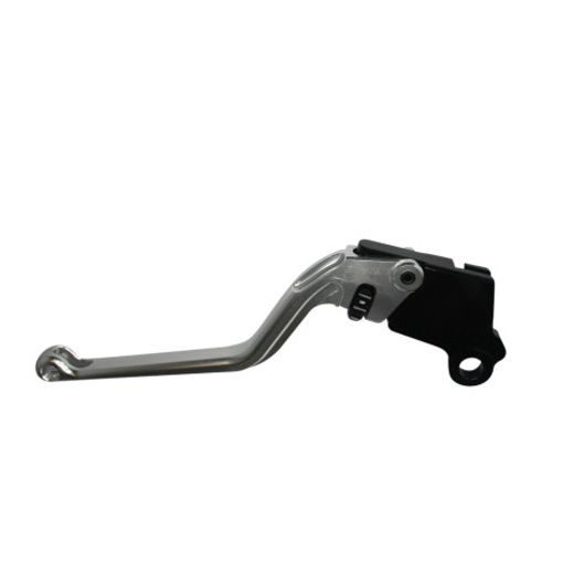 Clutch Lever ACCOSSATO fixed CNC-worked aluminium, silver