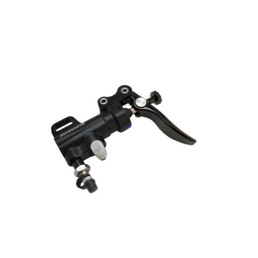 Thumb brake master cylinder ACCOSSATO piston diam. 10.5 mm with short lever, without bracket