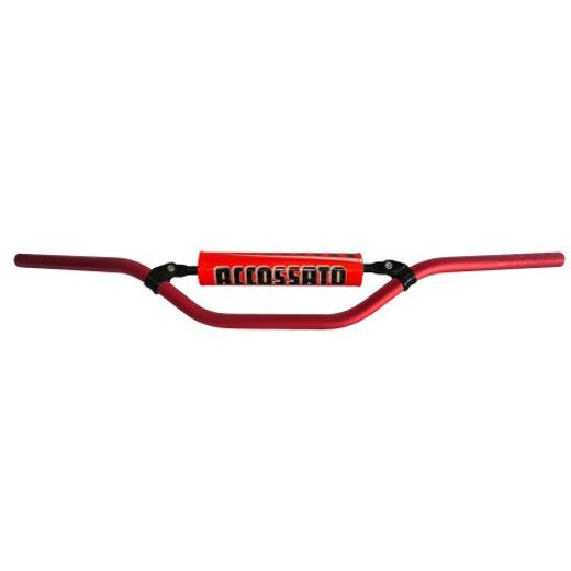 Lenker ACCOSSATO aluminium, 22 mm rot